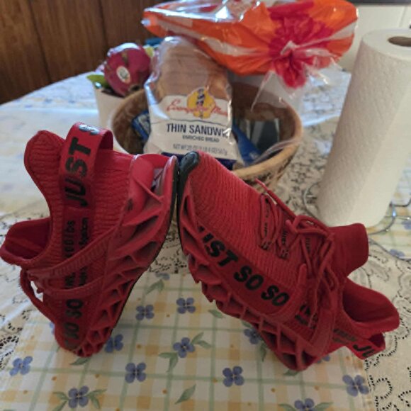 Just So So Athletic Sneakers light Weight Breathable Sports Shoes Size 11.5/ EU - Picture 8 of 15